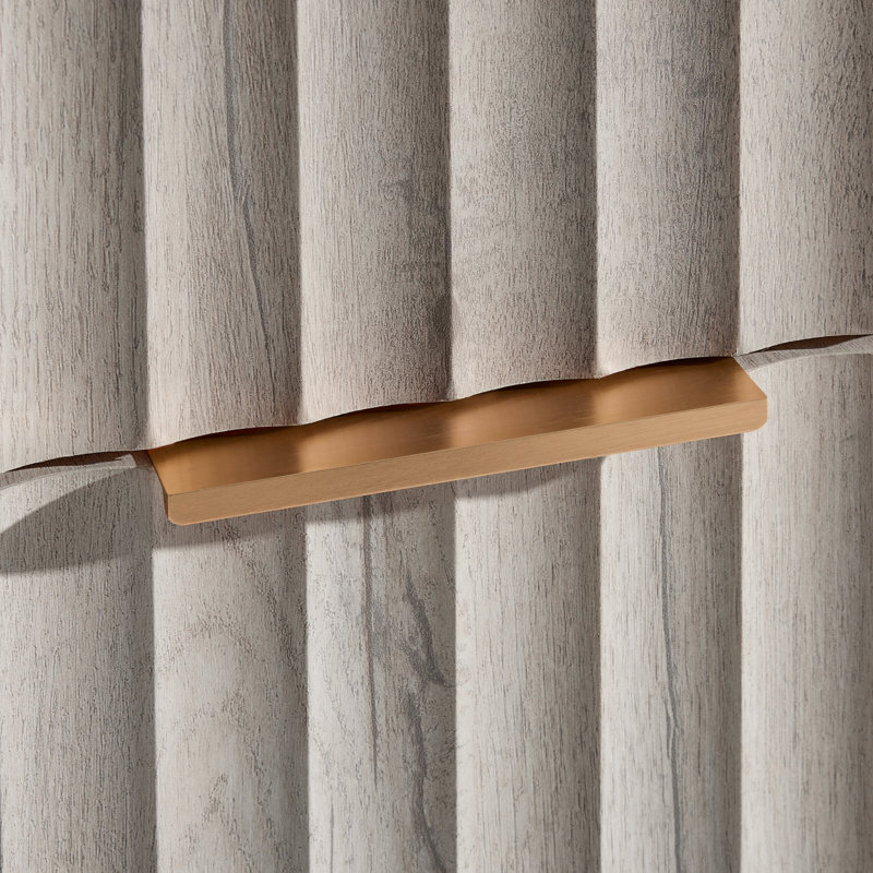 Ensemble de chambre à coucher 3 pièces Arrilla, Chêne gris-beige
