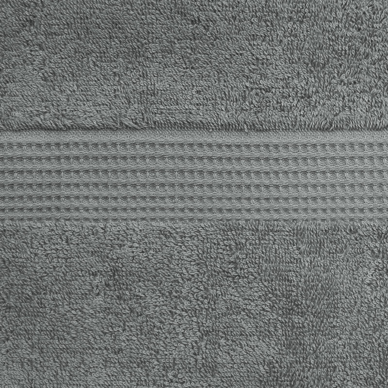 Perdew Bath Towel Super Absorbent 550 gsm Luxury Egyptian-Quality Cotton 70x125, Platinum Silver