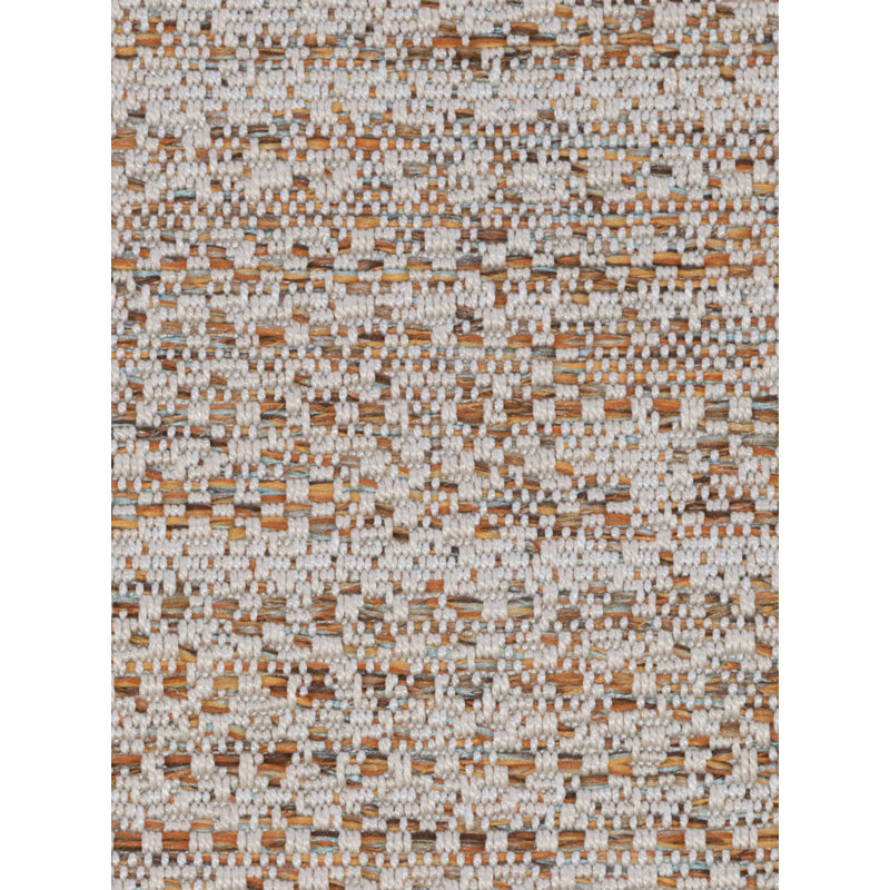 Sharm Rectangle Area Rug in Orange, Rectangle 5' x 8'