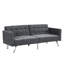 Lounge With Breathable Fabric And Style Gray Bed Adjustable Positions-706892891