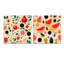 Rockland - Ensemble abstrait d'art mural en verre abstrait Mid-Century-103932095