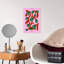 Tomate verte, art mural rose-2127545915