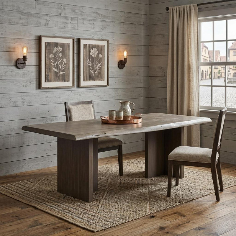 Normant 94" Natural Dining Table