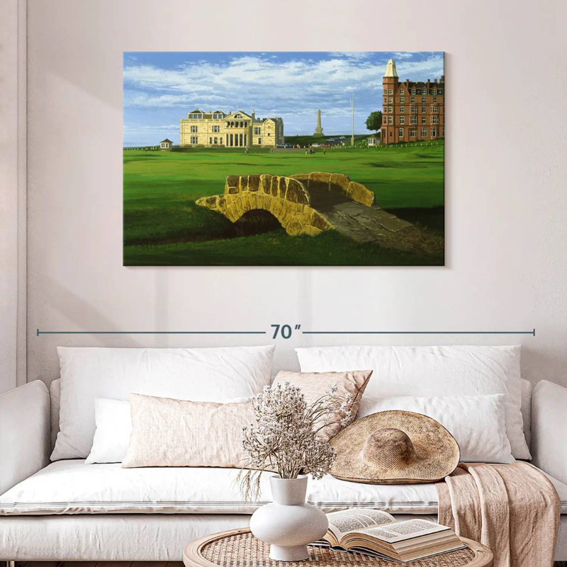 Kavia Golf Course V, 30" H x 45" W