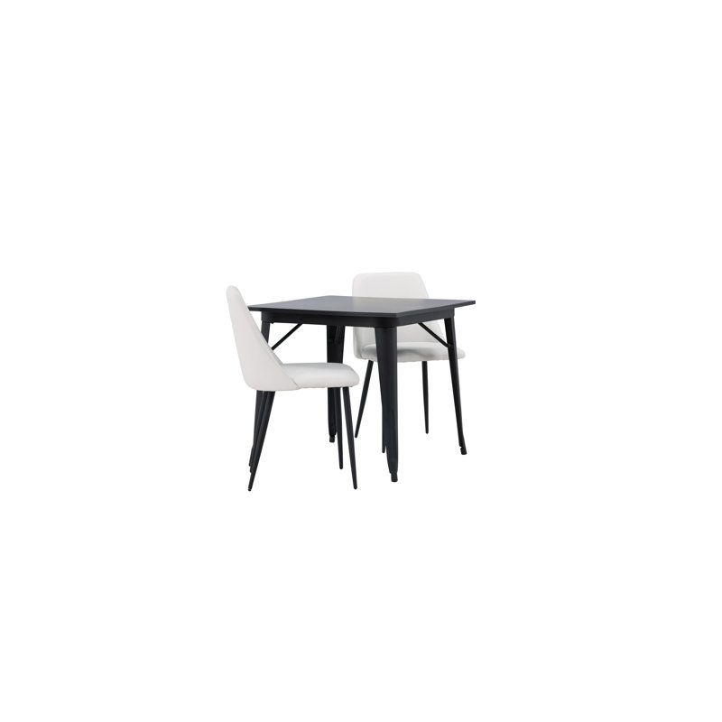 Southwick 2 - Person Dining Set, White, White