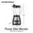 Hamilton Beach® Power Elite Blender with 40 oz. Glass Jar