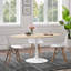 Lippa Round Artificial Marble Dining Table-938873469-938873466-938873462