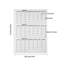 Kanyla Quarterly Planner Calendar Board