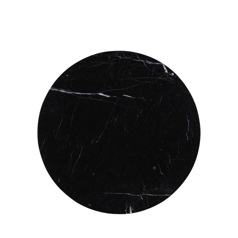 Stefan 100% Marble Frame End Table