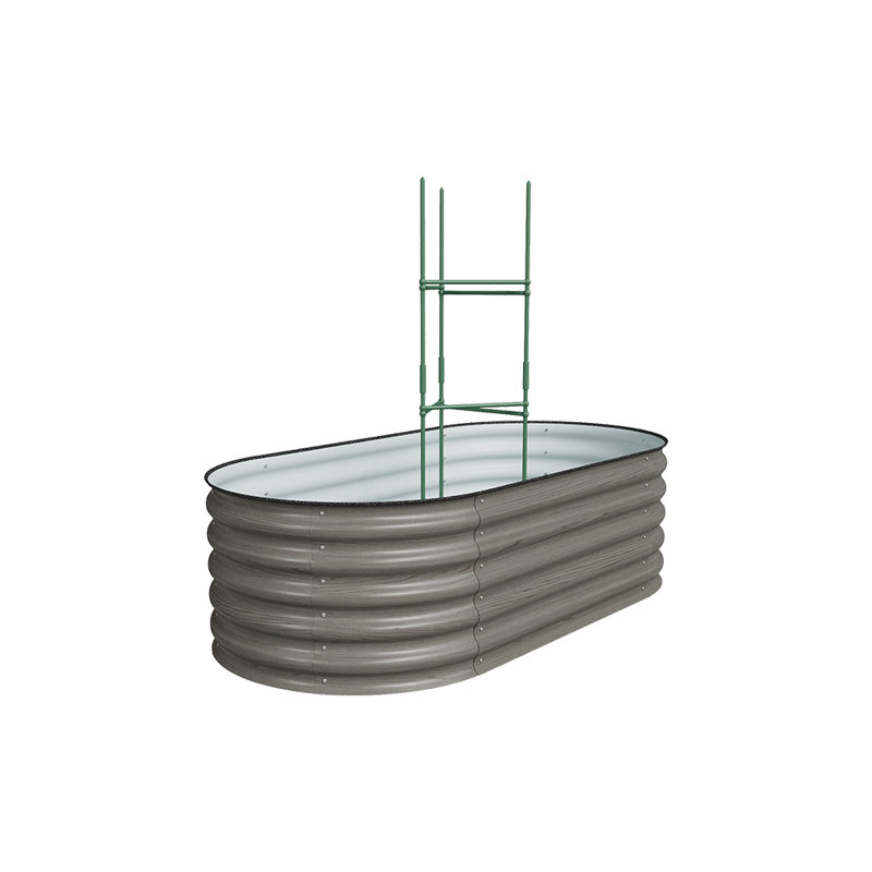 Metal Raised Garden Bed, 120" H x 160" W x 80" D