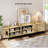 Jalonda Modern Wood TV Stand with Storage and Shelves-382284724-396063006