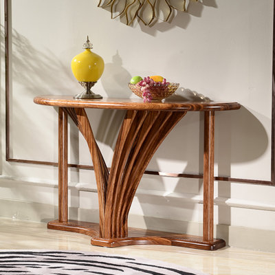 Nouvelle table de véranda en bois massif de style chinois.