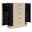 Commode 5 tiroirs Nouveau Chic
