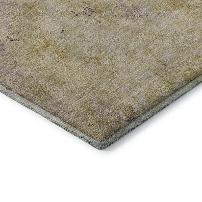 Premium Machine Washable Varroville AMF1716 Abstract Rug, Runner 2'3" x 7'6"