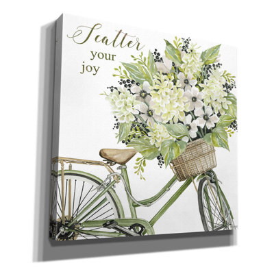 «Scatter Your Joy» par Cindy Jacobs - peinture sur toile tendue