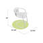 Freeman Upholstered Bar Stool with Metal Frame