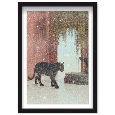 At the Palace Framed Graphic Art