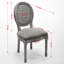 Chaise de salle à manger A&A Furniture-129762269