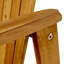 Chaises de salle à manger en bois (2), résistance aux intempéries, teinte naturelle, ajoutent du charme à votre cour arrière-1628485669