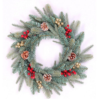 Faux Berry 50cm Wreath