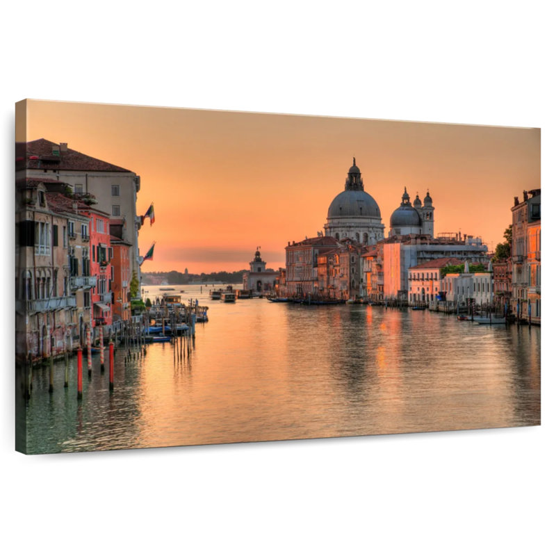 Nicci Canal Grande à Venise, H 34 po x l 51 po