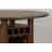 Calina Mahogany Round Solid Wood Dining Table