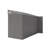 Two Colour Single Hinge Door Backyard Garden Tool Shed