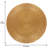 Handmade Round Placemats Set of 4 for Dining and Kitchen 14-inch Scratch-Resistant Table Decor-1088013033