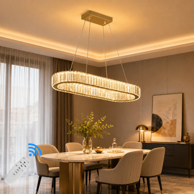 Coreopsis 1 - Light Crystal LED Chandelier