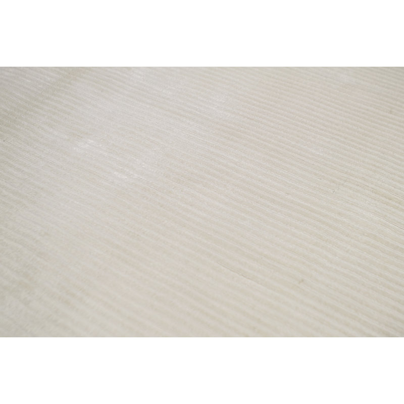 Hand-Knotted High-Quality White Area Rug