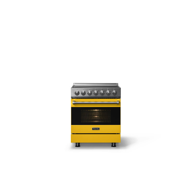3 Series 30" Self-Cleaning Electric Range, Daffodil