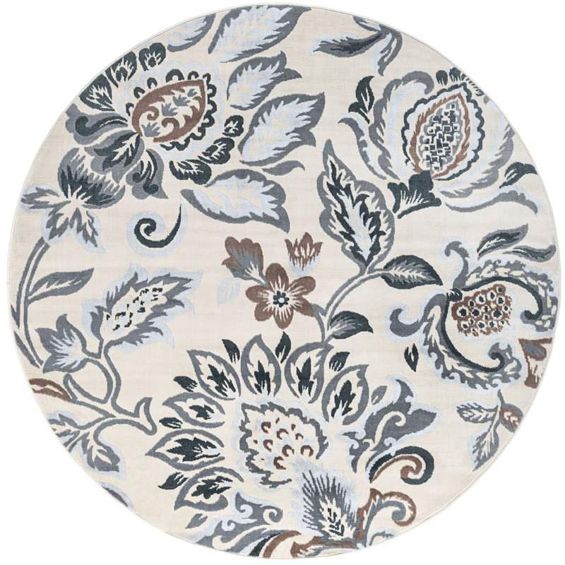 Waldenburg Indoor Rug, Round 5'3"