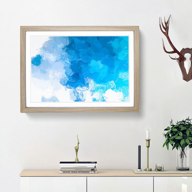 Our Needs - Picture Frame Painting Print, 27cm H x 36cm W x 2cm D, Oak Framed