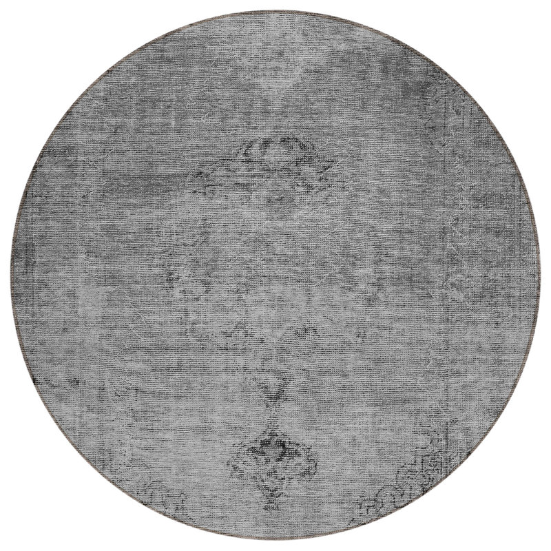 Tapis oriental rond 8 po