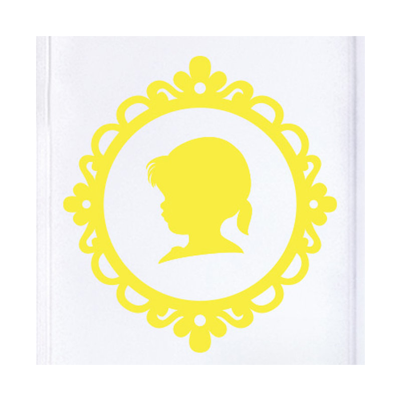 Wall Decal, Bright Yellow