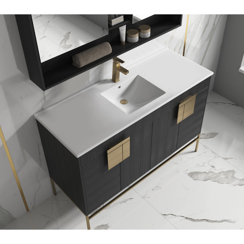 Ensemble de meuble-lavabo simple 48 po Carrillo