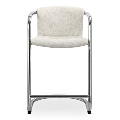 Ensemble de tabourets de comptoir industriel avec revêtement facile à nettoyer et confort ergonomique