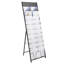 Porte-revues sur pied 10 niveaux