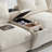 Modular Sectional Sofa With Movable Storage Ottoman And Console, Cup Holder, Wide Seat, 6 Seat U Shaped Couch, Oversized Sofa With USB Charger-462235509-440700629