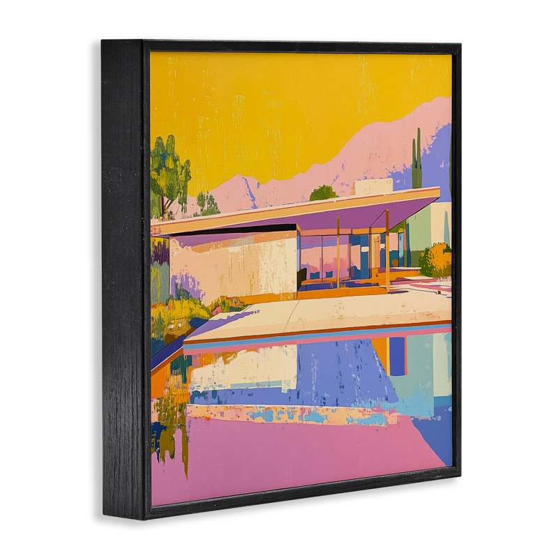 Étude de cas Vivid, Giclée encadrée noir minuit, H 24 po x l 24 po