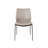 Buettner Faux Leather Upholstered Metal Side Chair-91712376