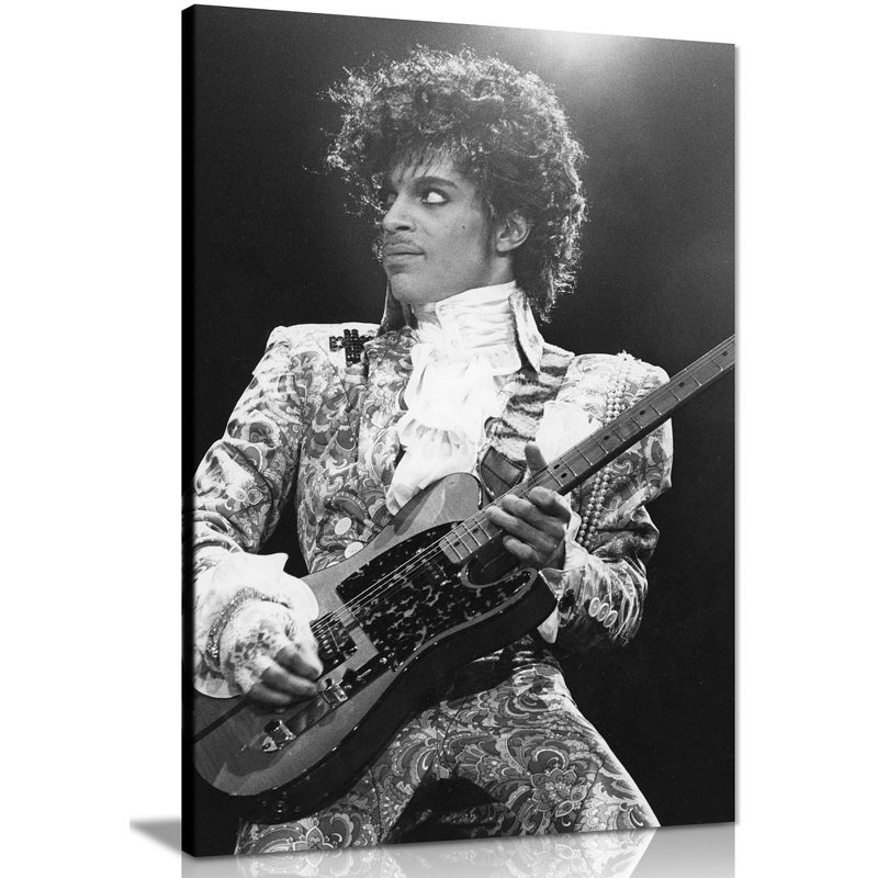 Prince Music - Wrapped Canvas Print, 61cm H x 41cm W