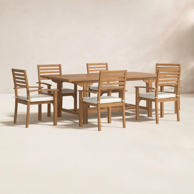 Avaldi 83" Patio Dining Set