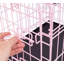 Caisse moyenne pour chien en acier pliable-1312549981-1312549982