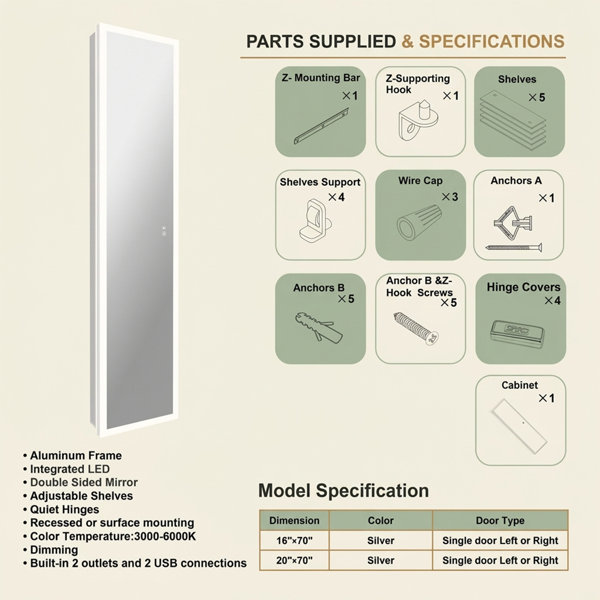 Dimensions du produit