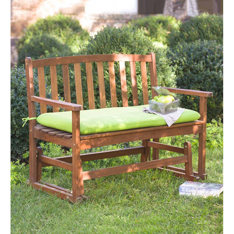 Lancaster Gliding Solid Wood Bench