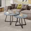 Ensemble de tables basses gigognes Modern Modern