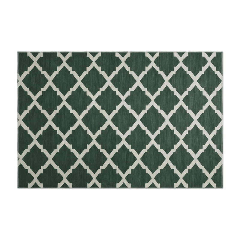 Tapis vert intérieur et extérieur Trellis, Rectangulaire 8 pi x 10 pi