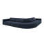 304cm Wide Wood Patio Sectional with Cushions-86476305