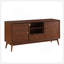 Meuble télé 1Pc avec armoires de rangement à tiroir brun